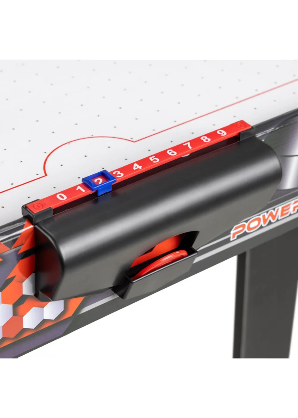Power Play White/Black Stand Up Air Hockey Games Table (3ft) - One Size Image 4