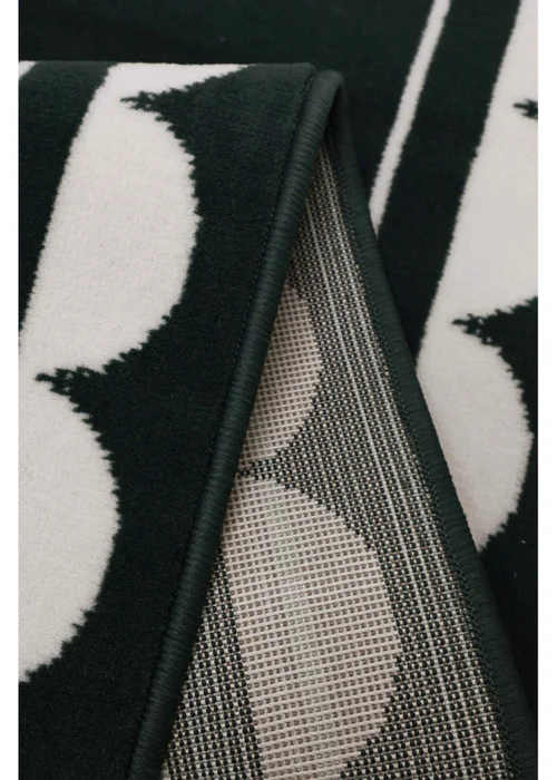 Homemaker Scallop Forest Green Rug - 120 x 170 Image 3