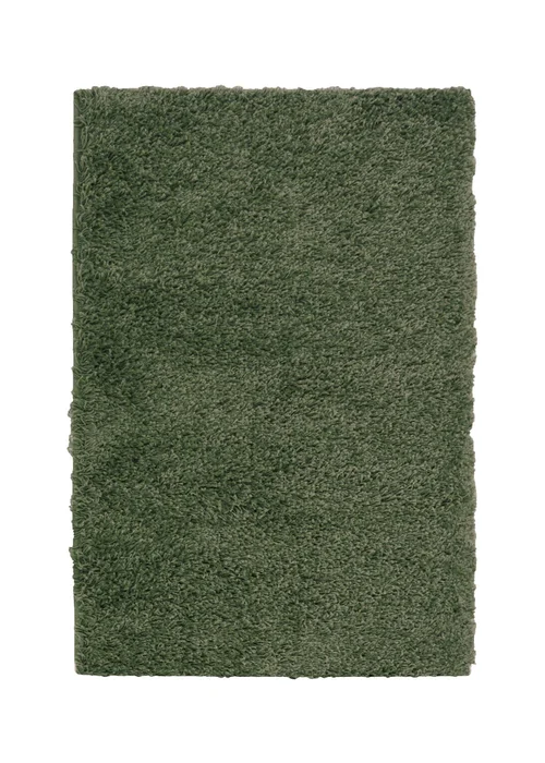Homemaker Jazz Shaggy Sage Rug - 60 X 110 Image 2
