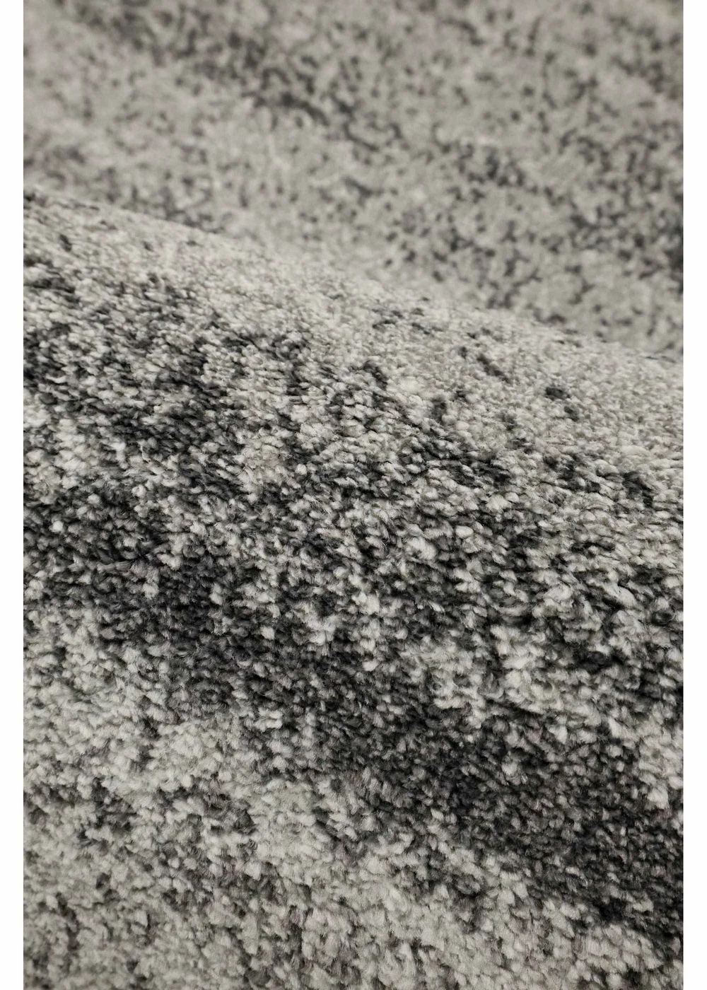 Homemaker Freya Texture Border Charcoal Rug - 120 x 170 Image 3