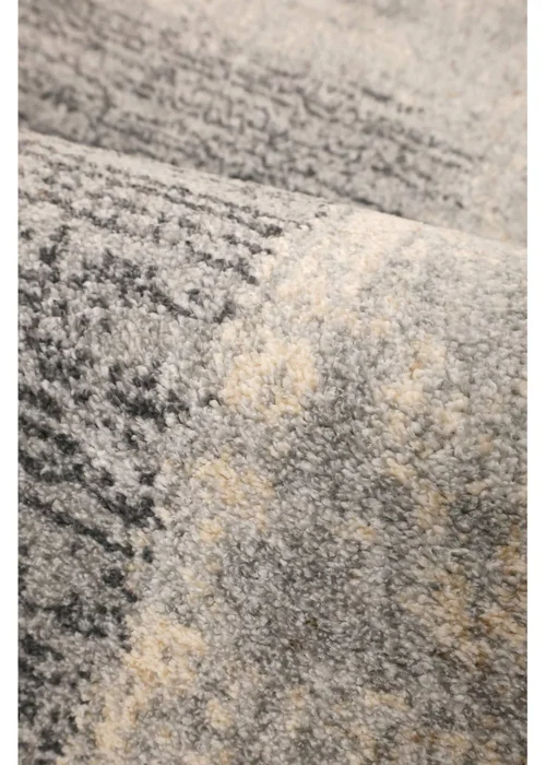 Homemaker Freya Border Effect Grey/Blue Rug - 160 X 230 Image 3