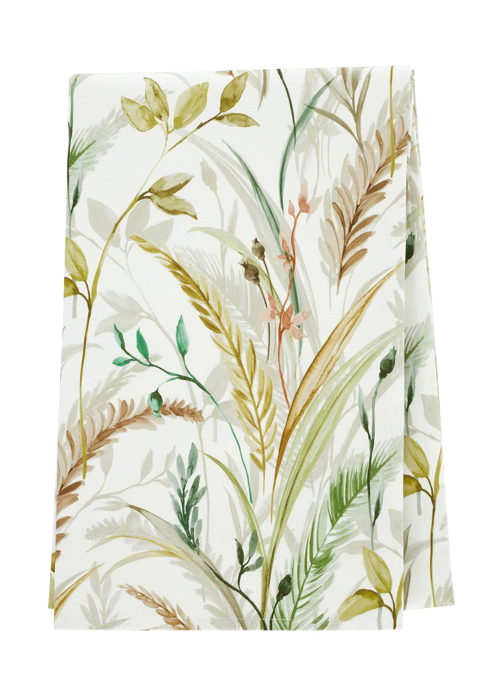 RHS Natural Ornamental Grasses Shower Proof Dining Table Cloth (137x229cm) - 137 x 229cm Image 1