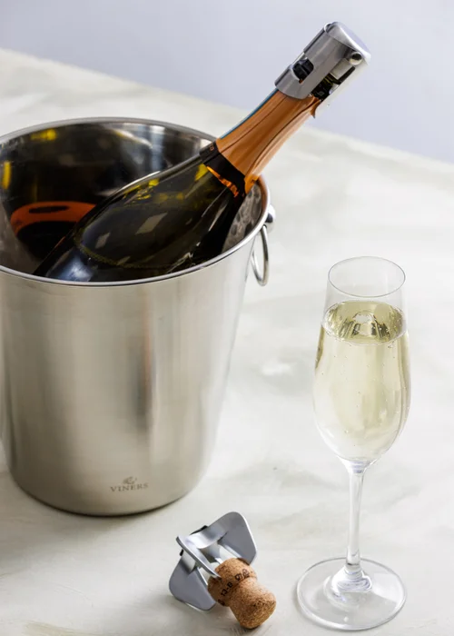 Viners Silver Champagne Bucket (4L) - One Size Image 2