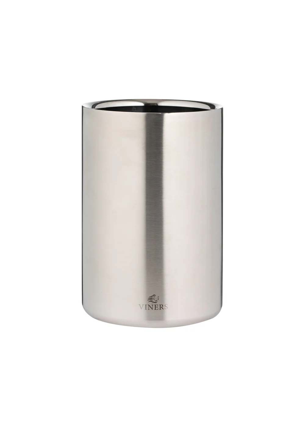 Viners Silver Double Wall Wine Cooler (1.3L) - One Size Image 1