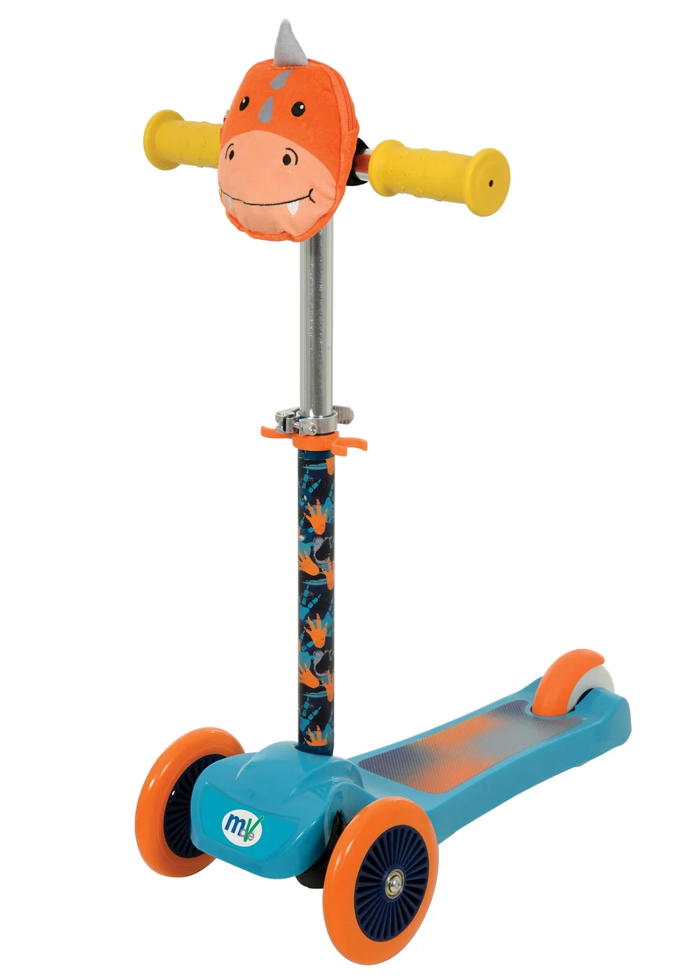 MoVe Mini Go Dino Tilt Scooter With Squishle - One Size Image 1