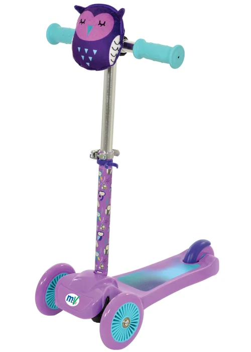 MoVe Mini Go Owl Tilt Scooter With Squishle - One Size Image 1