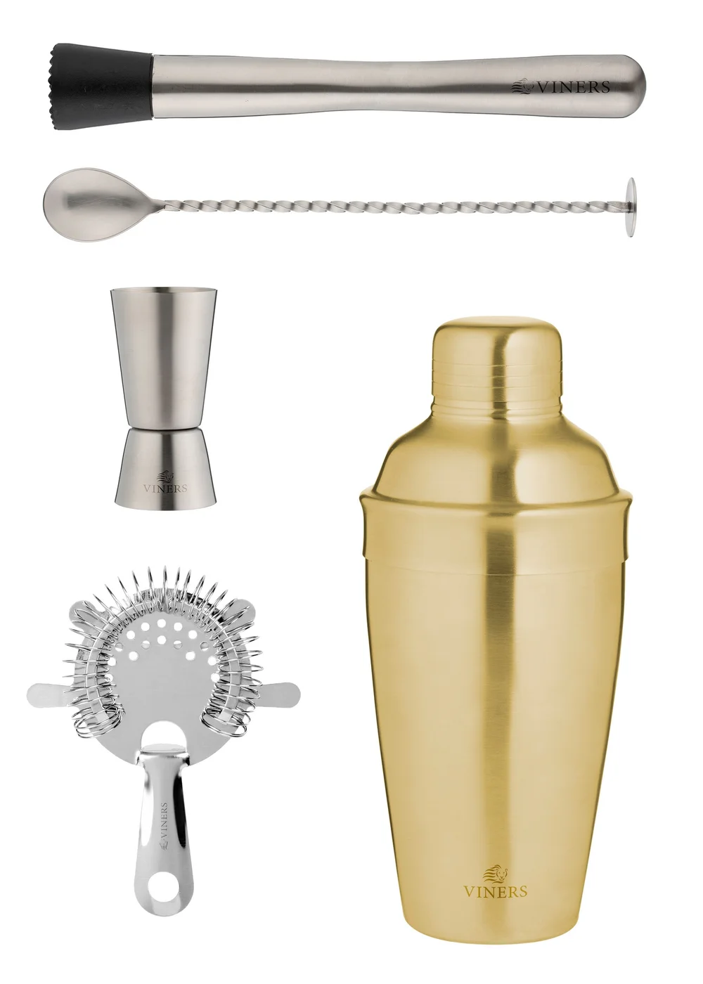 Viners 5 Piece Cocktail Set - One Size Image 1