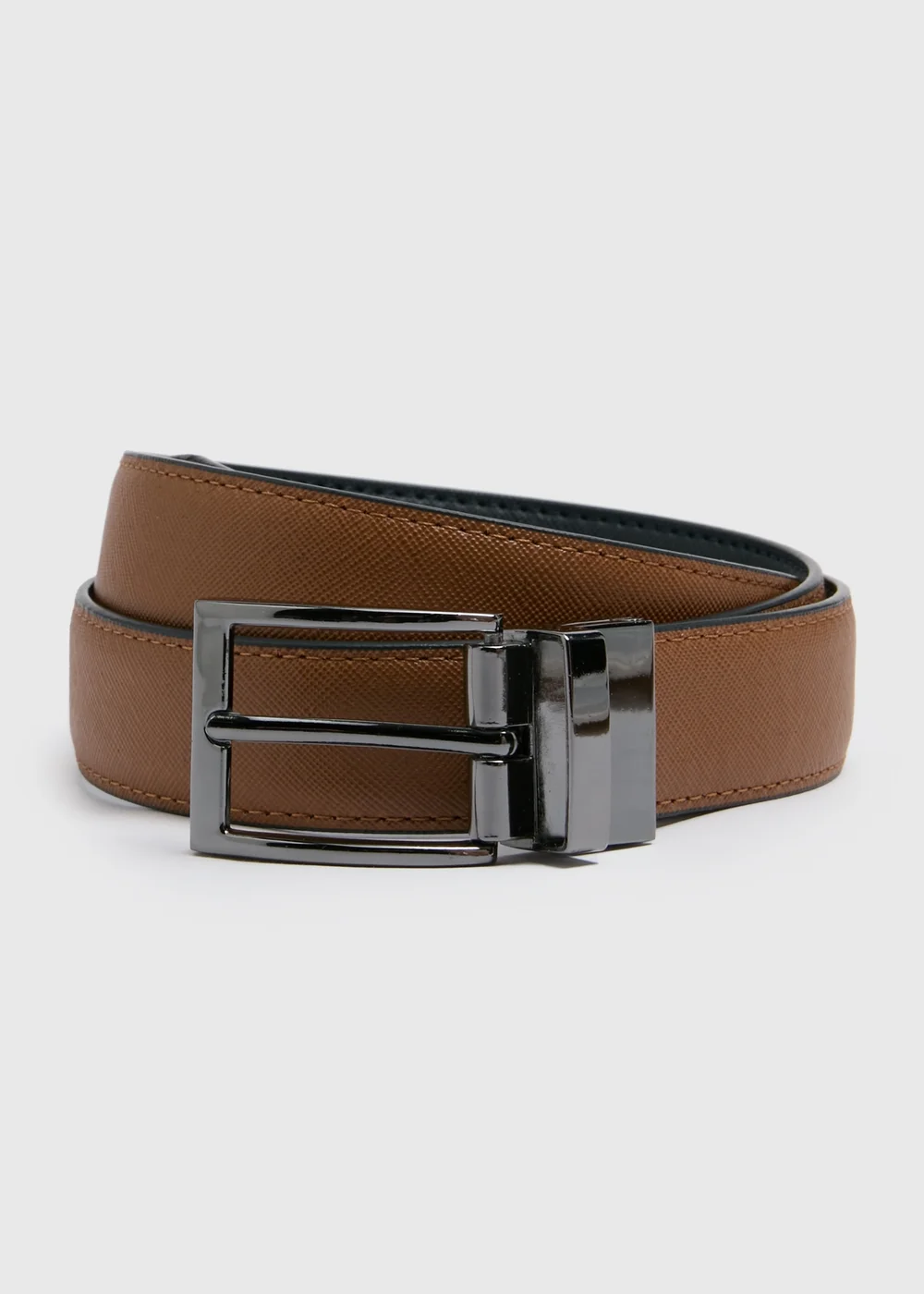 Tan Reversible Smart Belt - S Image 2