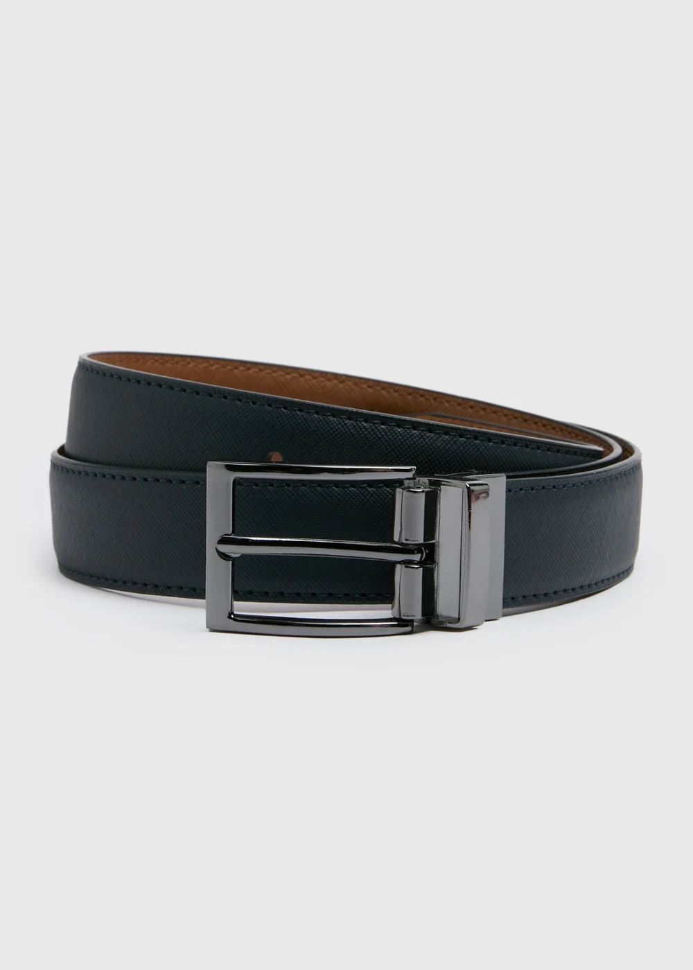 Tan Reversible Smart Belt - S Image 1