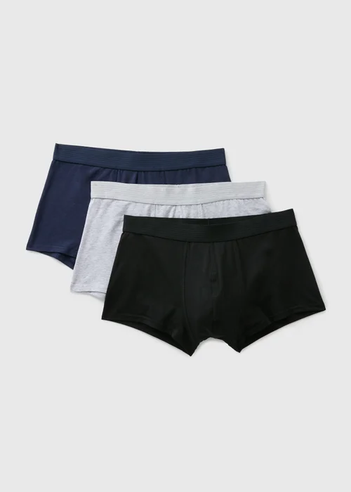 3 Pack Premium Multi Modal Hipster Boxers - XS Image 1