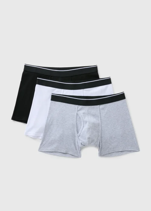 Premium Multi Ribbed Keyhole Boxers - XS Image 1