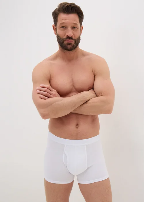 3 Pack White Trunks - XS Image 2
