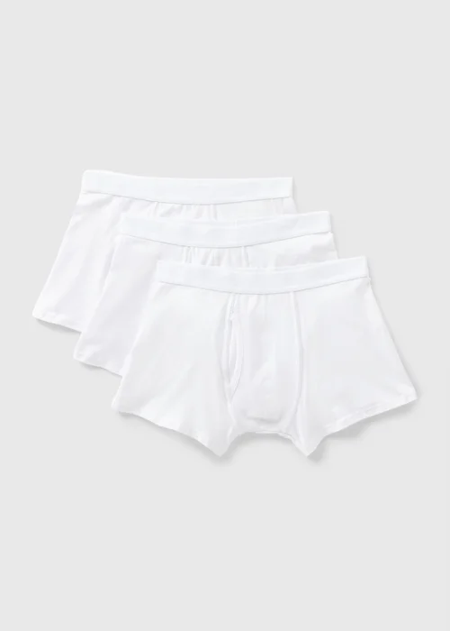 3 Pack White Trunks - XS Image 1