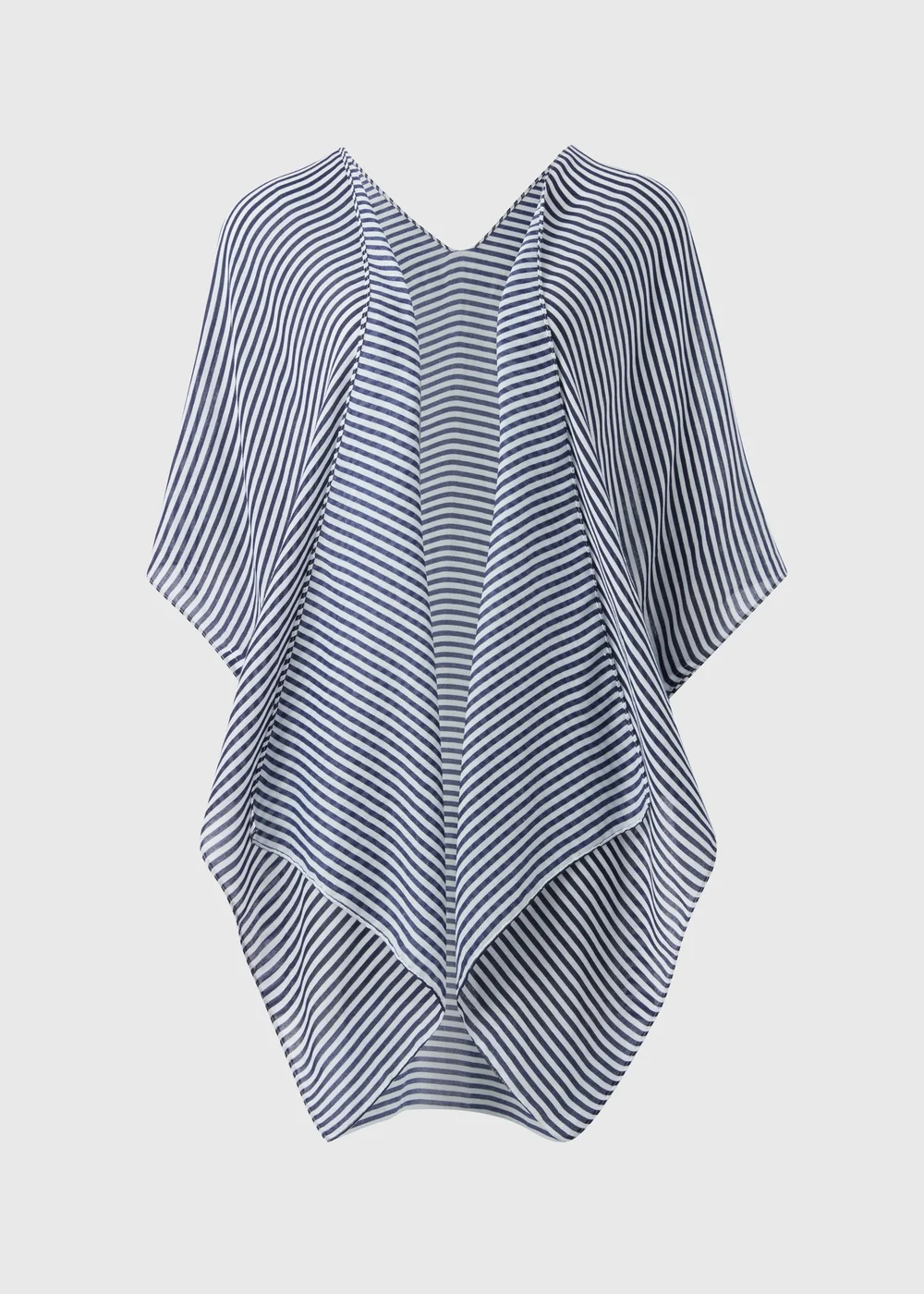 Navy Stripe Kaftan - XS Image 1
