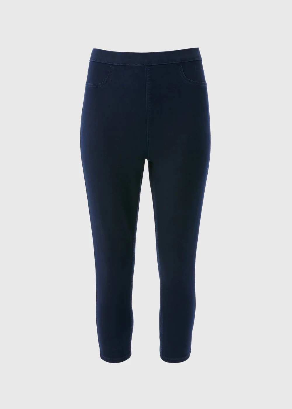 Blue Rosie Rinsewash Cropped Jeggings - 8 Image 4