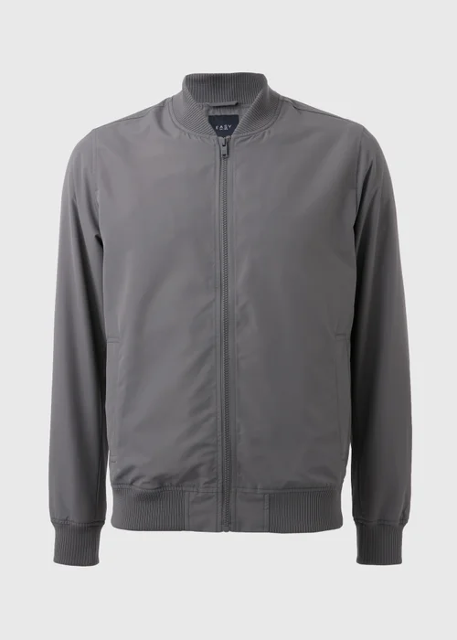 Grey Lightweight Bomber Jacket - S Image 4