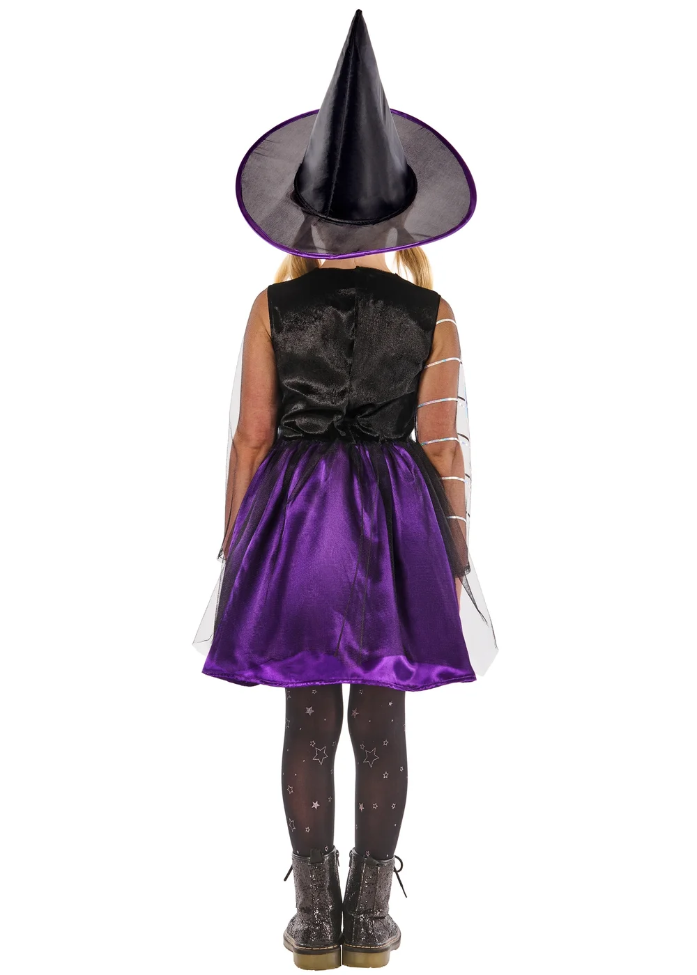 Rubies Kids Cobweb Witch Costume (3-8 Yrs) - 3-4 Yrs Image 2