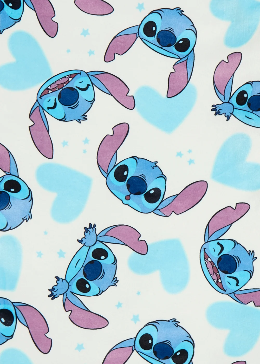 Disney Stitch Girls Fleece Pyjama Set - Age 7-8 Years Image 4