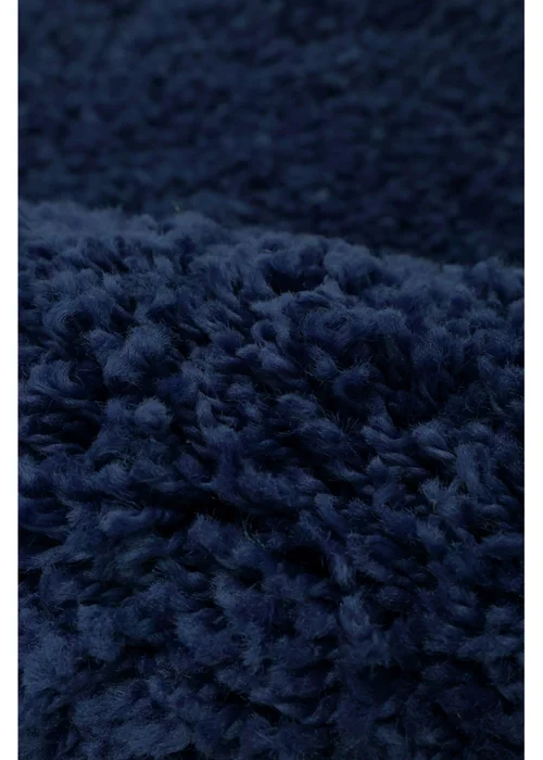 Homemaker Jazz Shaggy Navy Rug - 80 x 150 Image 3