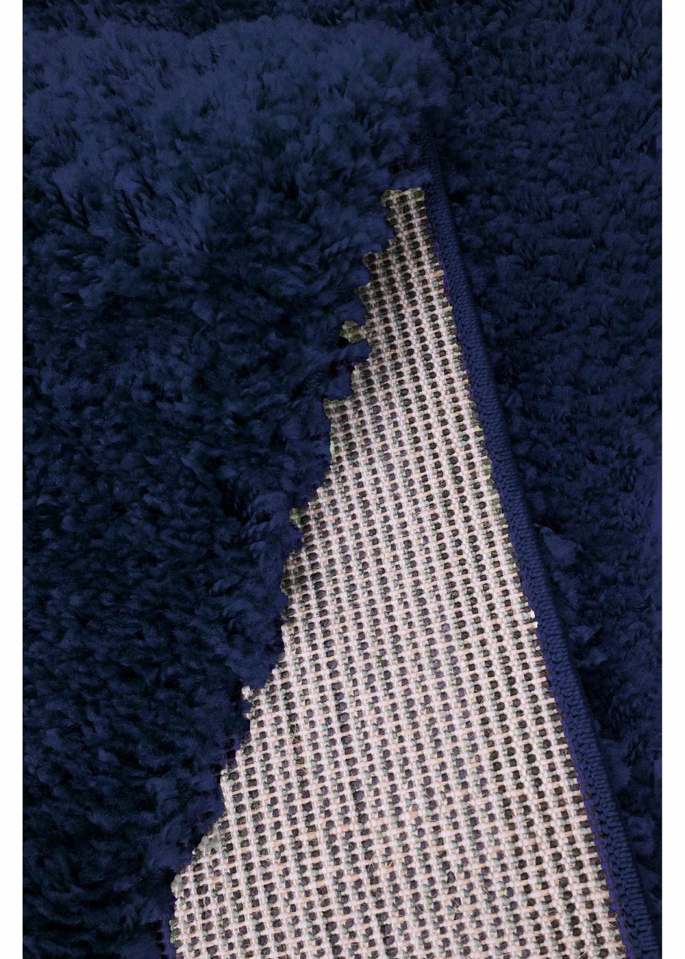 Homemaker Jazz Shaggy Navy Rug - 80 x 150 Image 4