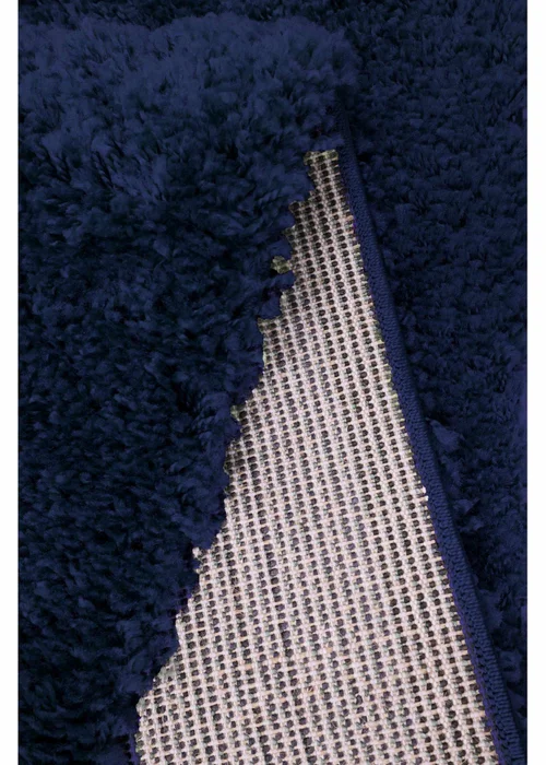 Homemaker Jazz Shaggy Navy Rug - 80 x 150 Image 4