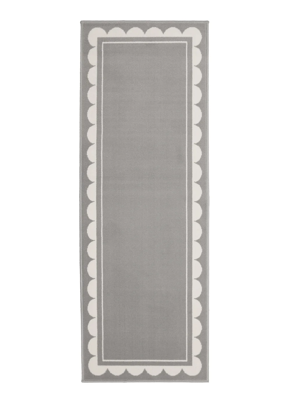 Homemaker Scallop Grey Runner - 67 x 200 Image 2