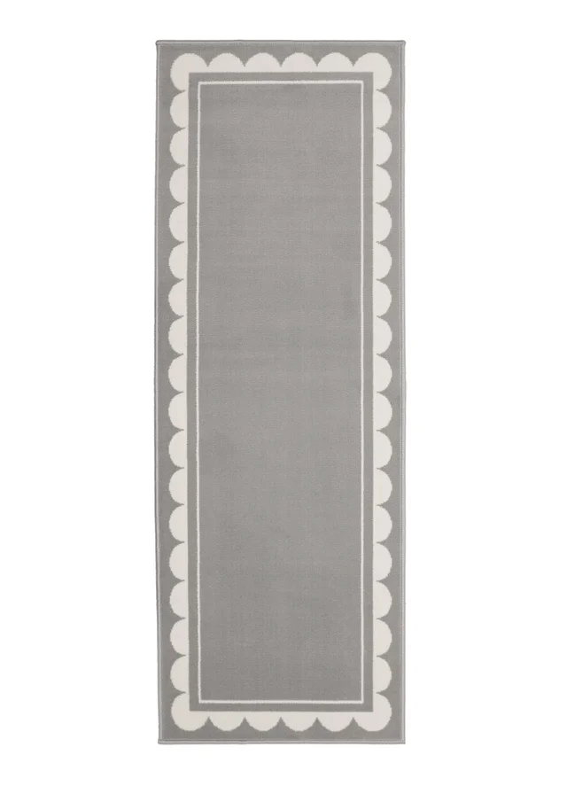 Homemaker Scallop Grey Runner
