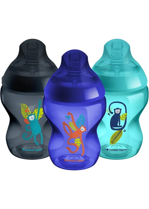 Tommee Tippee CTN Jungle Botttle 3 pcs (260ml) - One Size Image 1