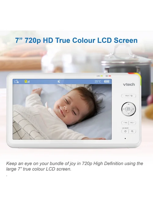 VTech RM7766HD WiFi Monitor (7IN) - One Size Image 5