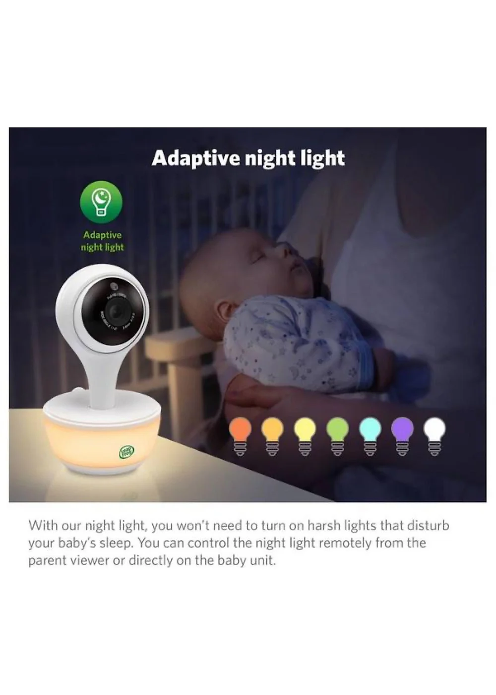 Leap Frog 815HD Smart WiFi Video Monitor - One Size Image 4