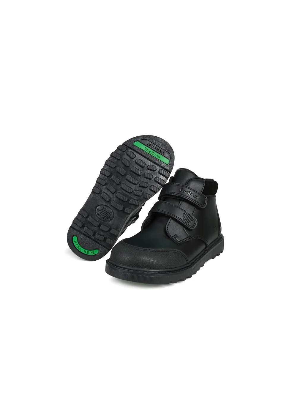 ToeZone Boys Black Levi Ankle Boot (Younger 8 - Older 3) - 2 Image 1