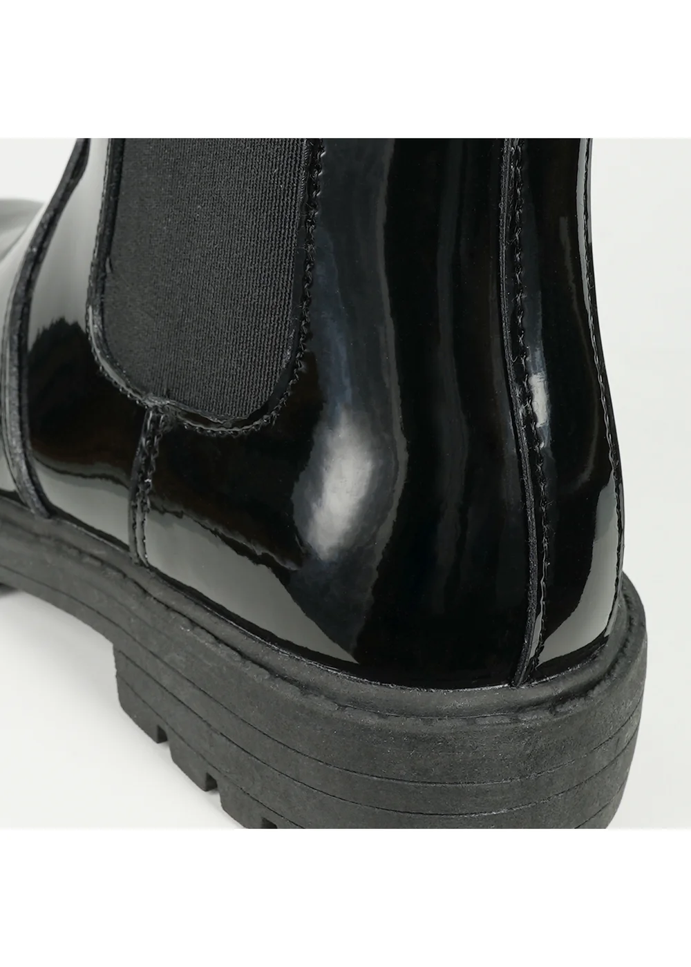 ToeZone Girls Black Cara Zip Ankle Boot (Younger 8 - Older 2) - 12 Infants Image 6