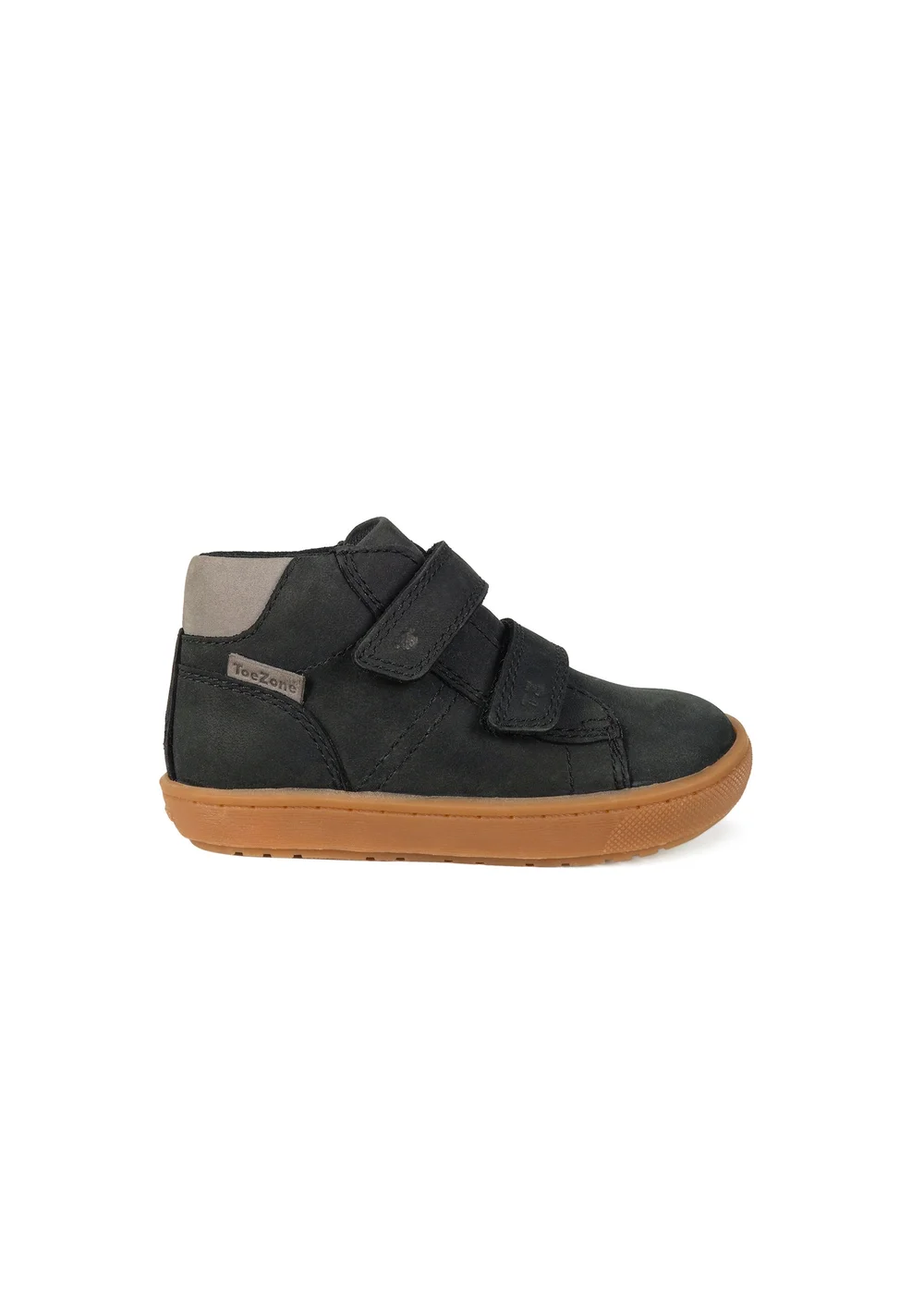 ToeZone Boys Black Grayson Nubuck Rip Tape Boot (Younger 4 - Younger 10) - 6 Intants Image 2
