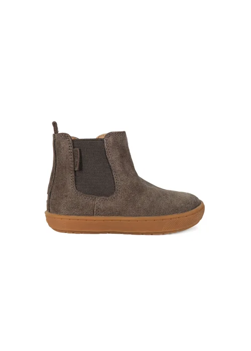 ToeZone Boys Brown River Suede Gusset Boot (Younger 4 - Younger 10) - 4 Infants Image 2