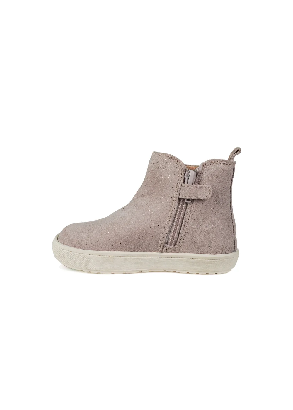 ToeZone Girls Pink Alma Suede Gusset Boot (Younger 4 - Younger 10) - 7.5 Infants Image 3