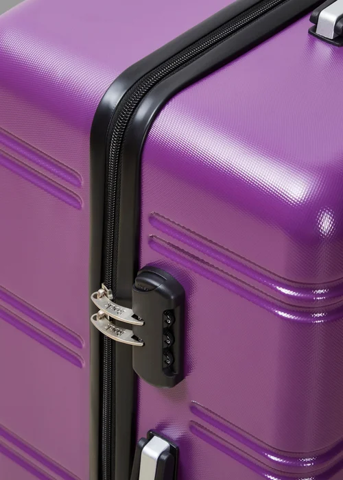 Rock Purple Lisbon Suitcase - 3 piece set Image 4