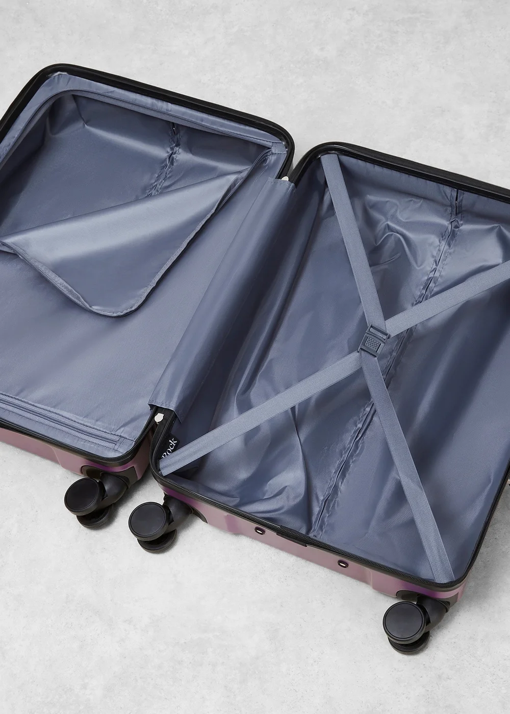 Rock Purple Lisbon Suitcase - 3 piece set Image 5