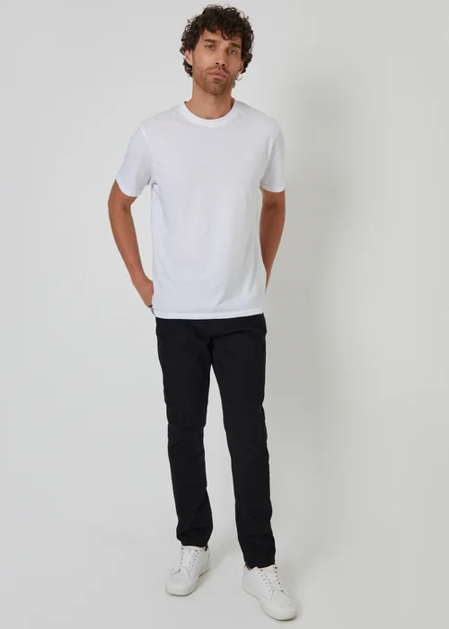 Threadbare Black Islington Slim Fit Jeans With Stretch - 34/L32 Image 3