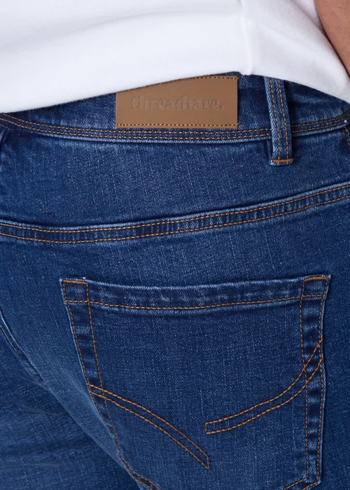 Threadbare Blue Slim Fit Jeans With Stretch - 32/L32 Image 3