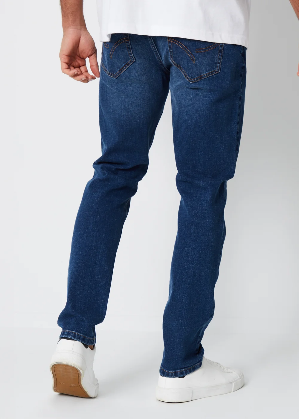 Threadbare Midnight Blue Slim Fit Jeans With Stretch - 30/L34 Image 2