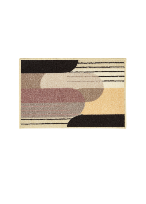 FloorMatters Printed Loop Modern Arches Washable Runner and Mat - One Size Image 2