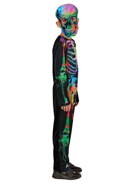 Rubies Kids Bonesky Graffiti Skeleton Costume (3-8 Yrs) - 4 Yrs Image 3