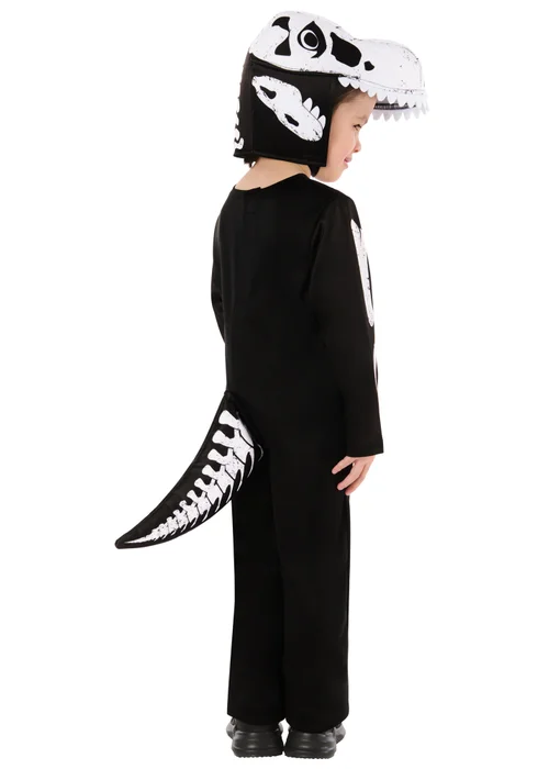 Rubies Kids Skeleton Dinosaur Costume (2-6 Yrs) - 4 Yrs Image 2