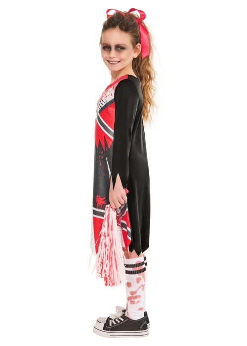 Rubies Kids Zombie Cheerleader Costume (5-10Yrs) - XS Image 3