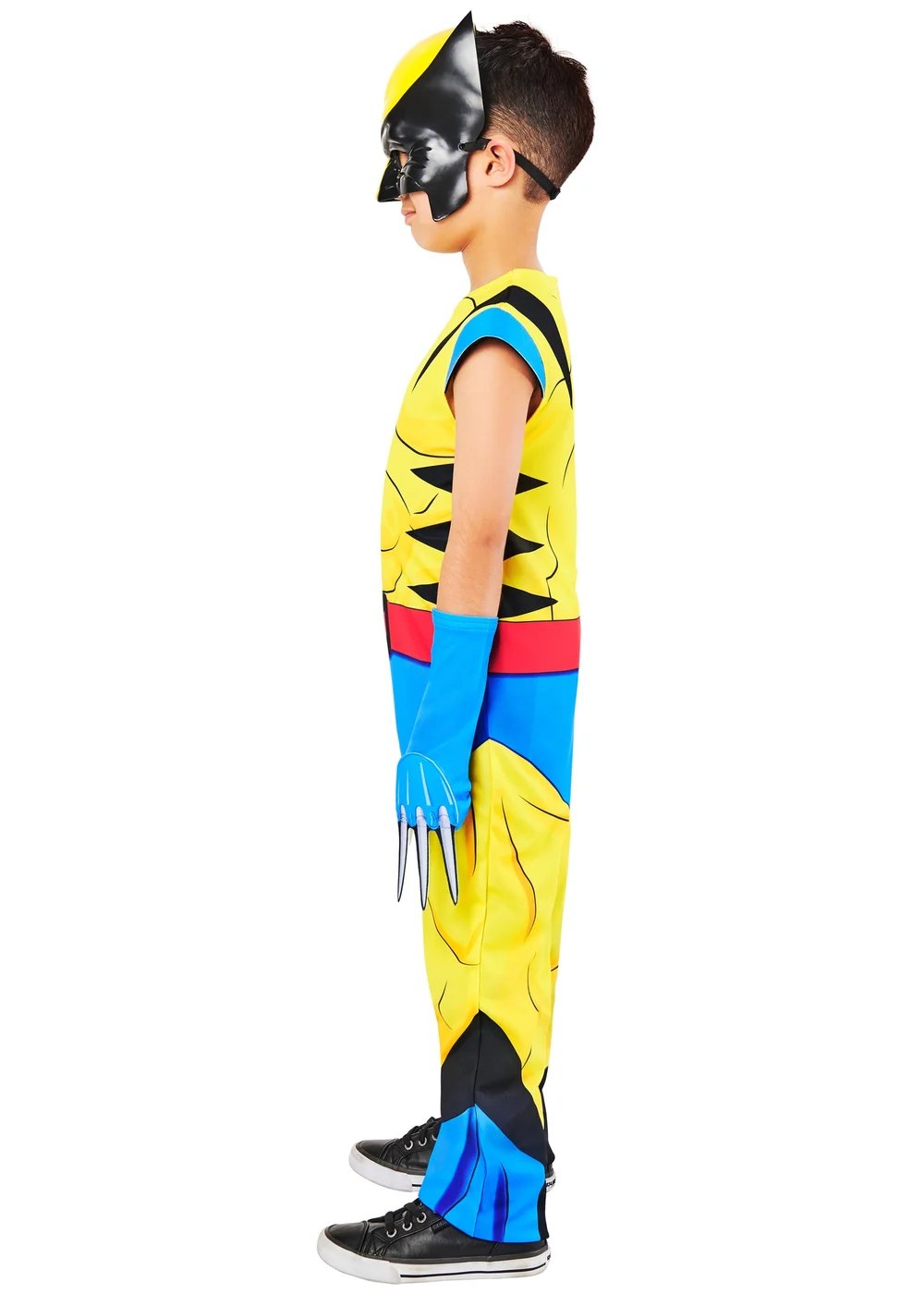 Marvel Kids Wolverine Costume (3-8 Yrs) - 3-4 Yrs Image 4