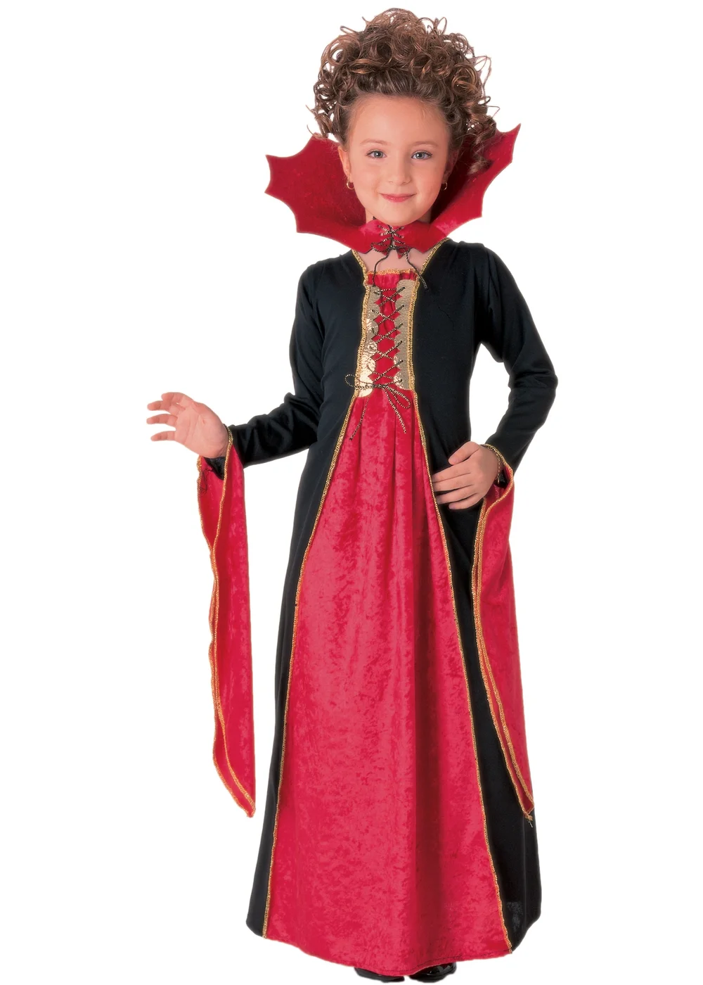 Rubies Kid's Gothic Vampires Costume (3-12 Yrs) - S Image 2