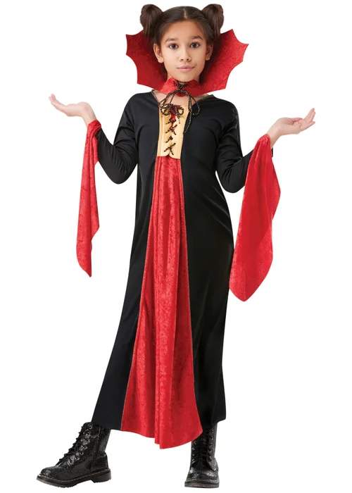 Rubies Kid's Gothic Vampires Costume (3-12 Yrs) - S Image 1