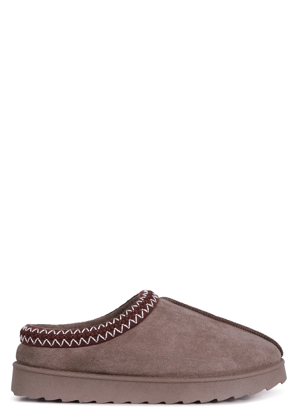 Linzi Tammy Mocha Suede Slipper - 3 Image 2