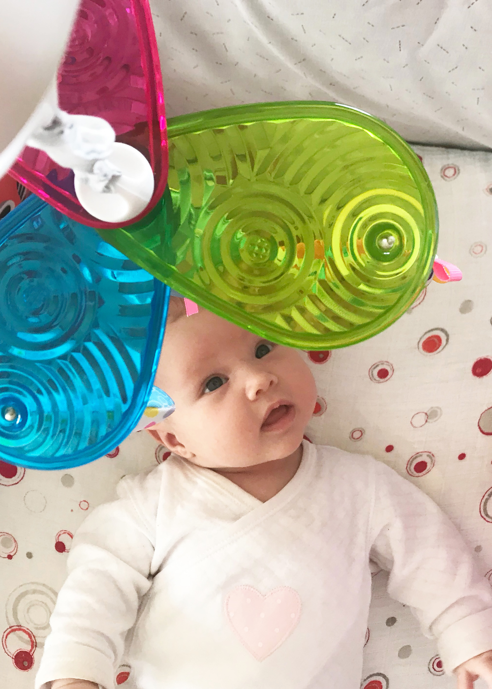 Benbat Rainbow Grab & Go Mobile Toy - One Size Image 3