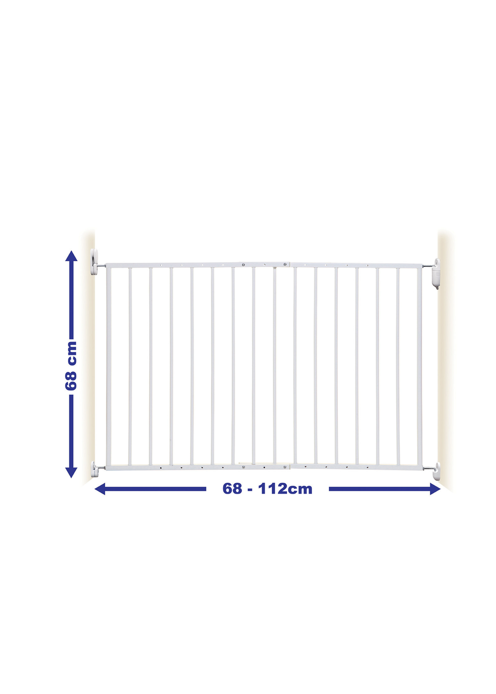 Dreambaby White Arizona 2-Panel Extenda-Gate - One Size Image 2